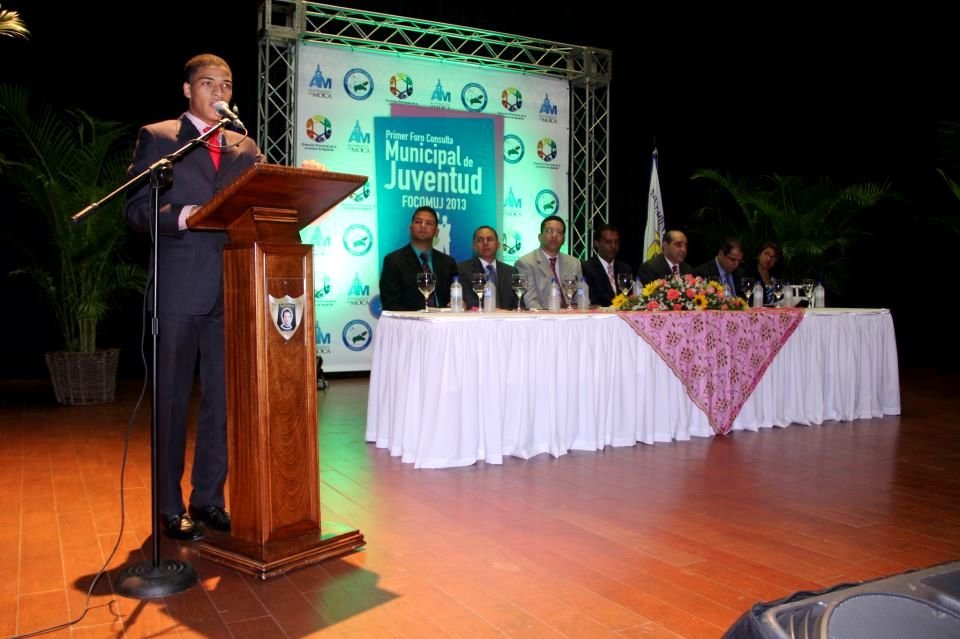 Ariel Liranzo Coordinador FOCOMUJ 2013